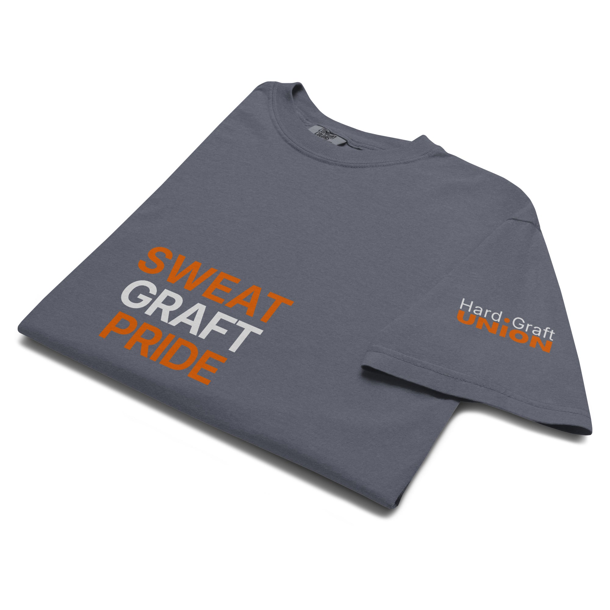 Sweat Graft Pride. Heavyweight t-shirt