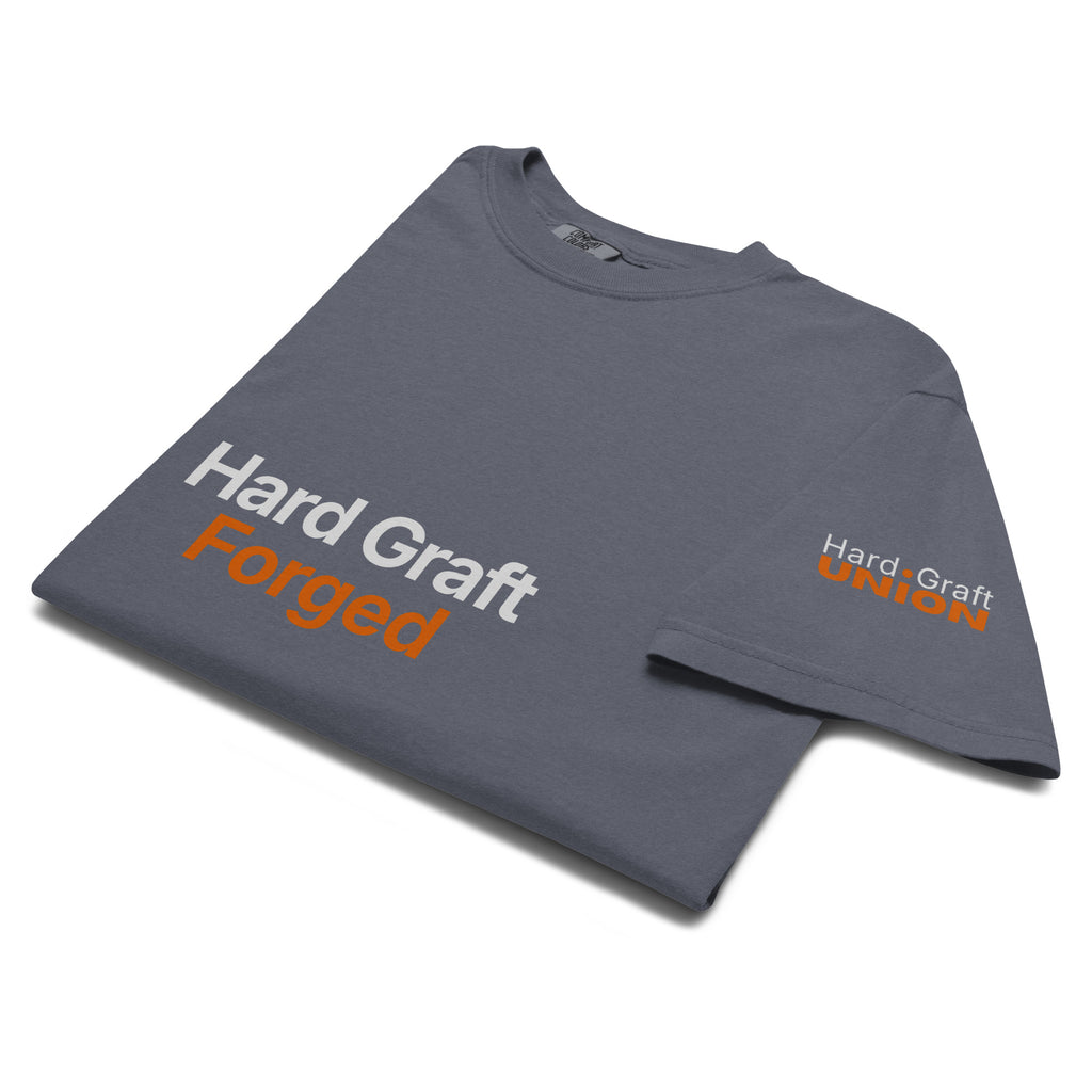 Hard Graft Forged. Heavyweight t-shirt