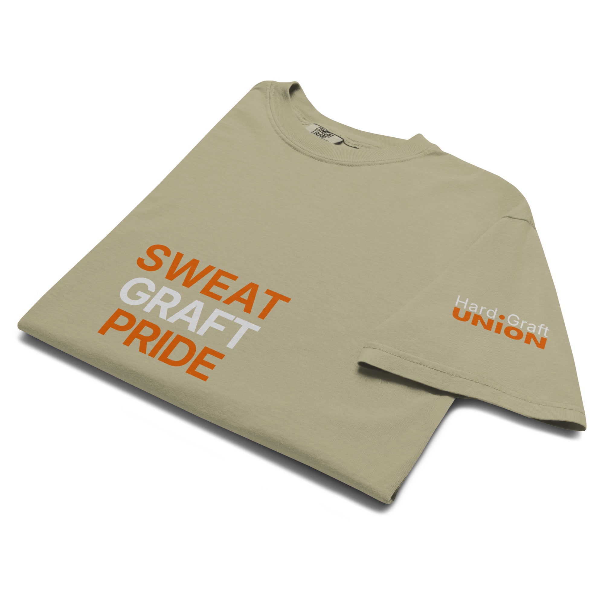 Sweat Graft Pride. Heavyweight t-shirt