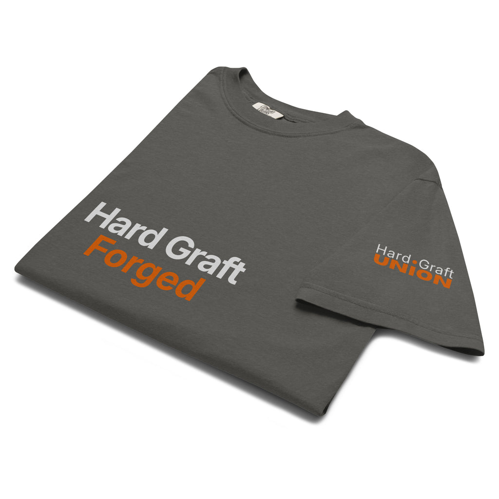 Hard Graft Forged. Heavyweight t-shirt